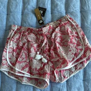 Madison Matthews Block Print Shorts
